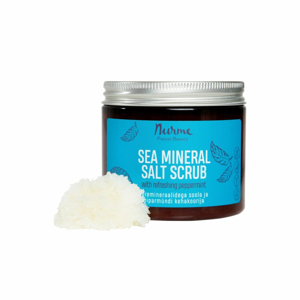 Sea minerals body scrub