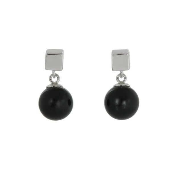 Earrings Solid Candy black