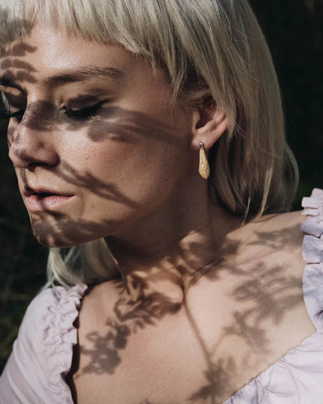 Kuldsed kõrvarõngad Spruce pin Sigrid Kuusk_2