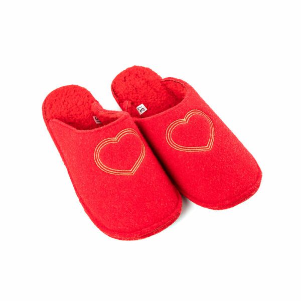 Slippers red