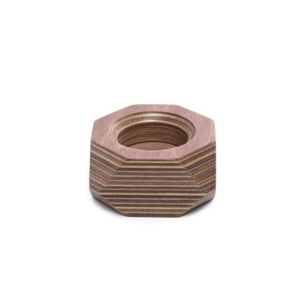 Candle holder Classical Brown