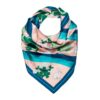 Silk scarf Rabbits and clover - Image 2