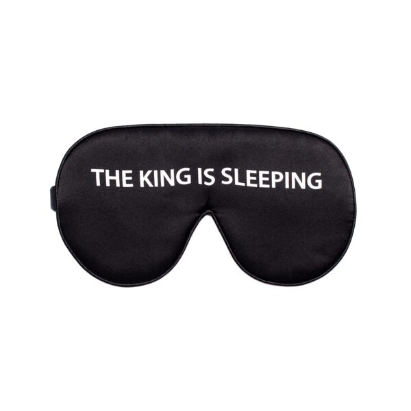 Eye mask The king is sleeping