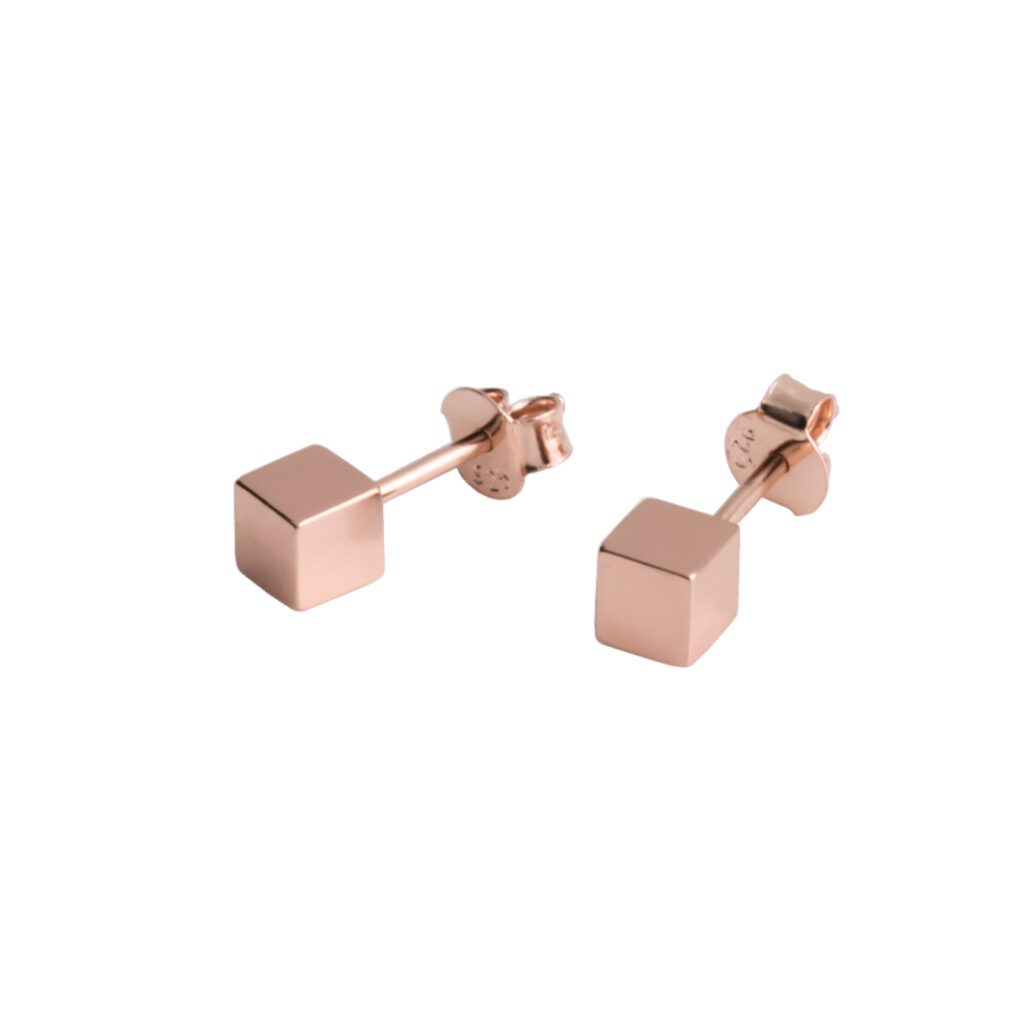 Earrings Cube