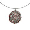 Braided medium necklace black - Image 7