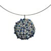 Braided medium necklace black - Image 3