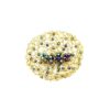 Braided brooch gold - Image 5