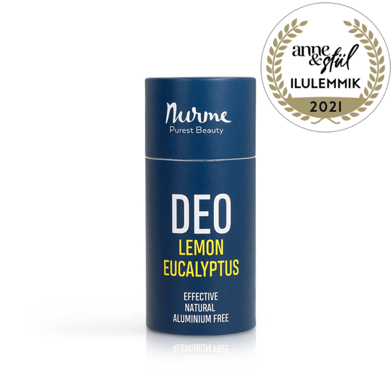 Natural deodorant lemon and eucalyptus
