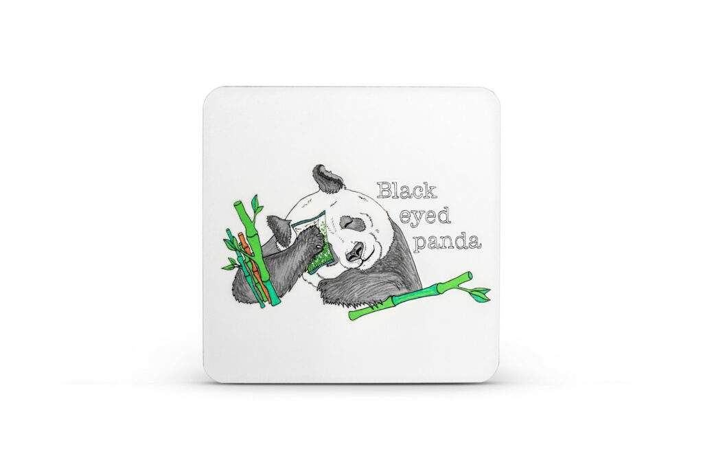 Klaasialus Black Eyed Panda