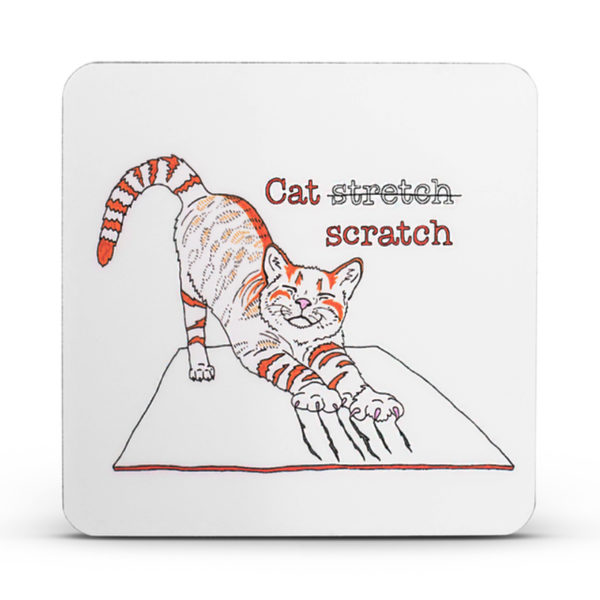 Coaster Cat Scratch