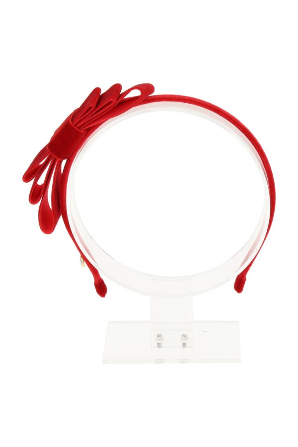 Red Bow Headband