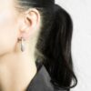Earrings Spruce pin silver - Image 2