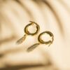 Earrings Spruce Hoop