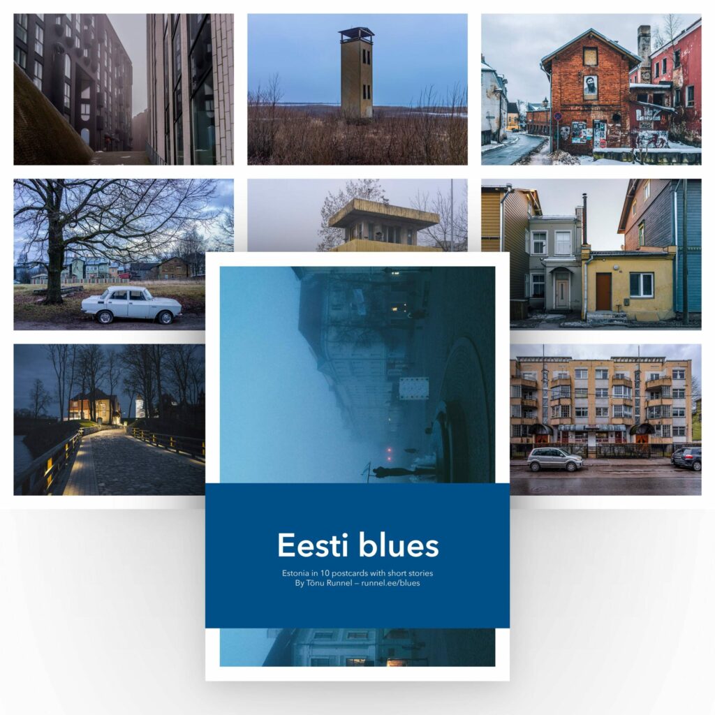 Postcard set Estonian Blues