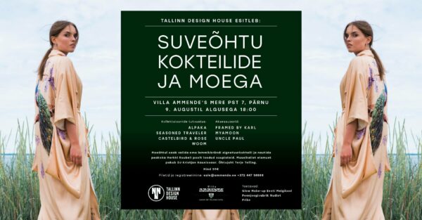 Suveõhtu kokteilide ja moega Villa Ammendes 9. augustil