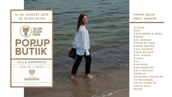 Pop-up butiik Villa Ammendes 6.-10. augustil