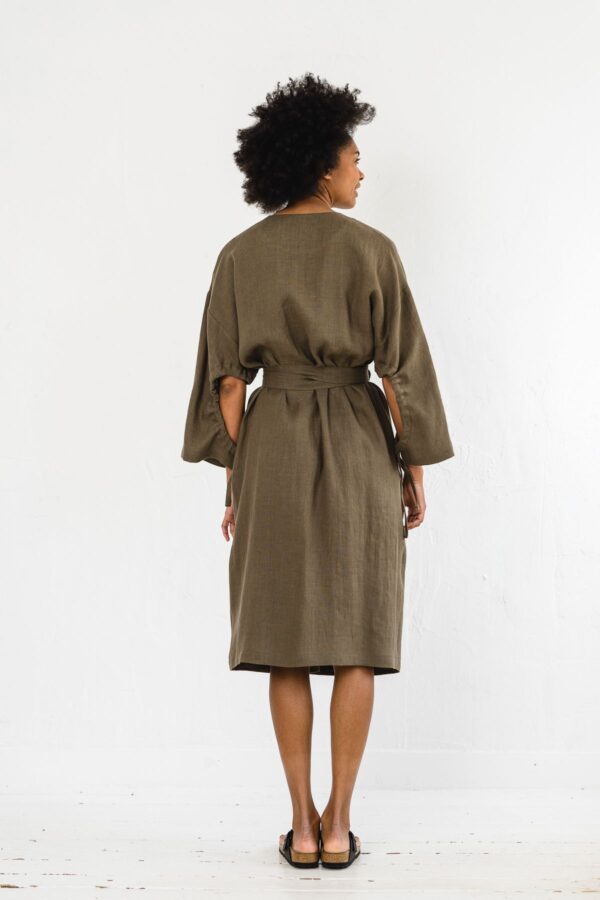 Lucca dress khaki