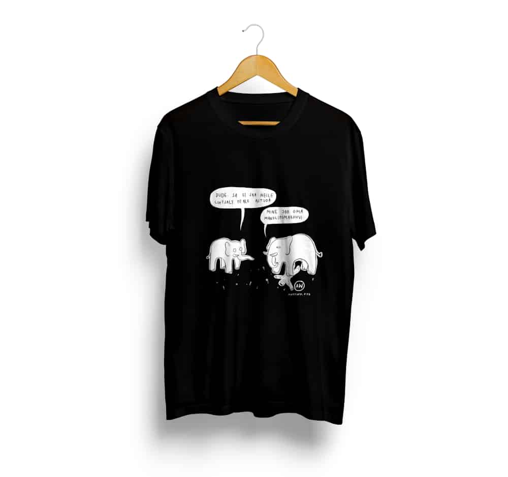 Black shirt “Elephant”