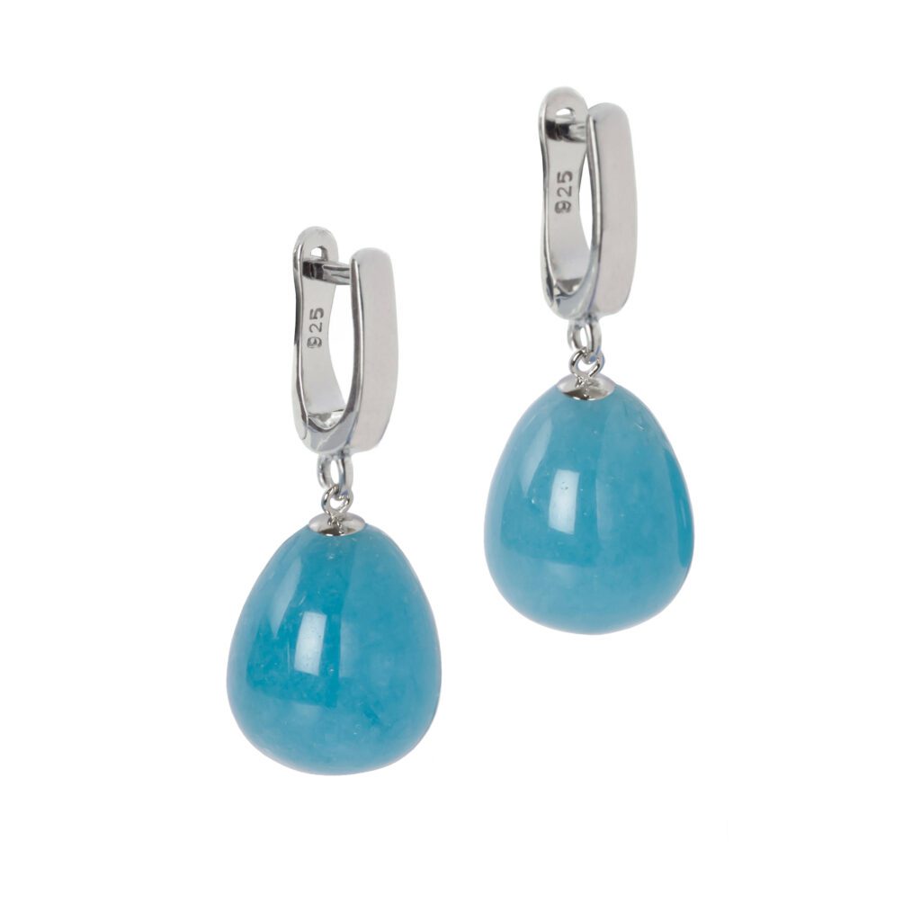 Earrings Mya Belle aquamarine