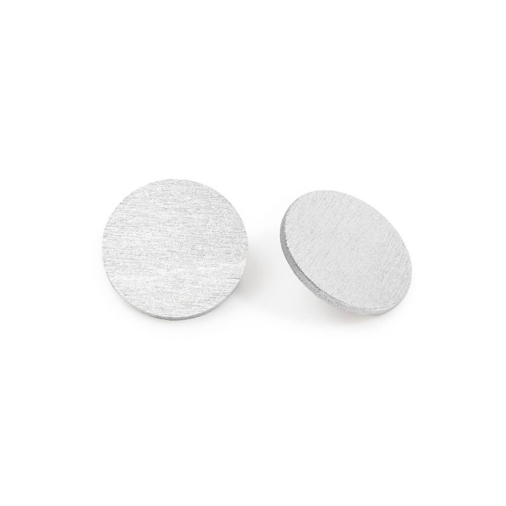 Earrings “White nights” silver 30 mm