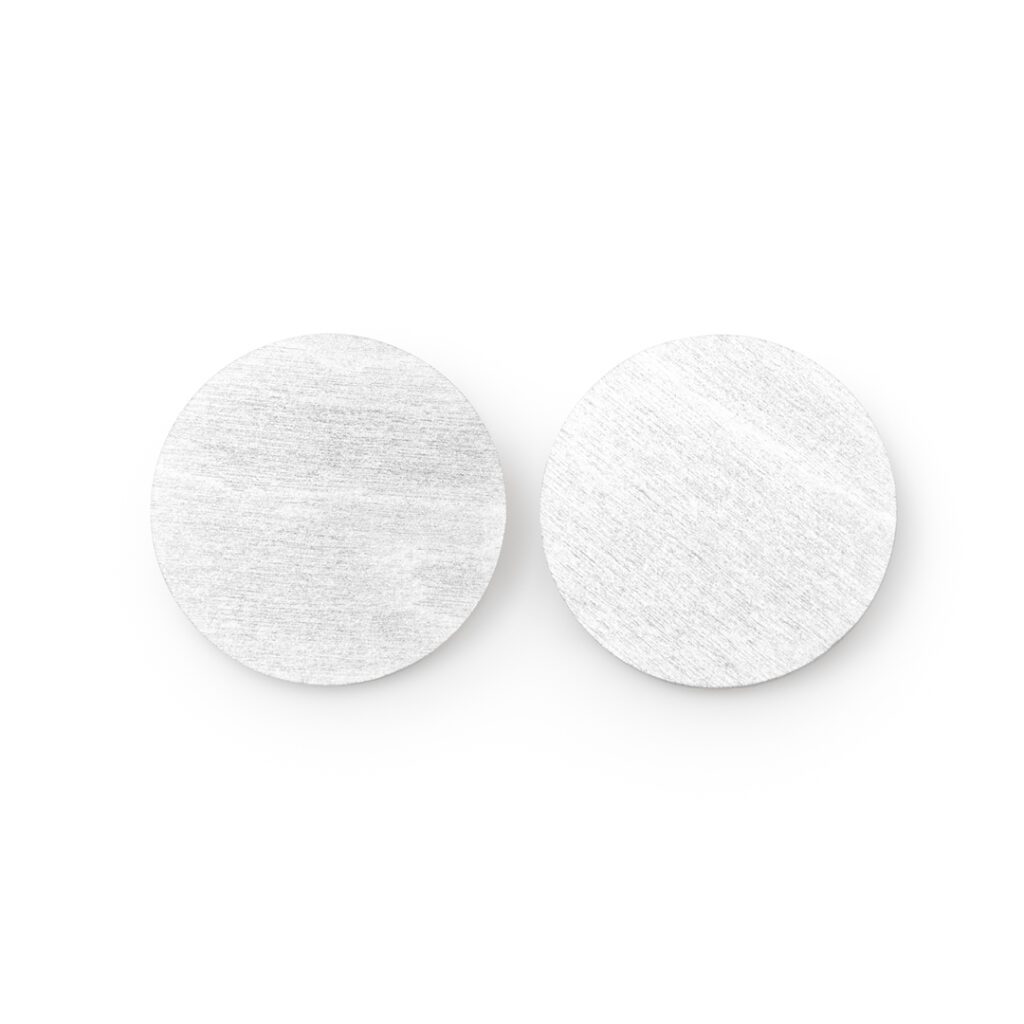 Earrings “White nights” silver 40 mm