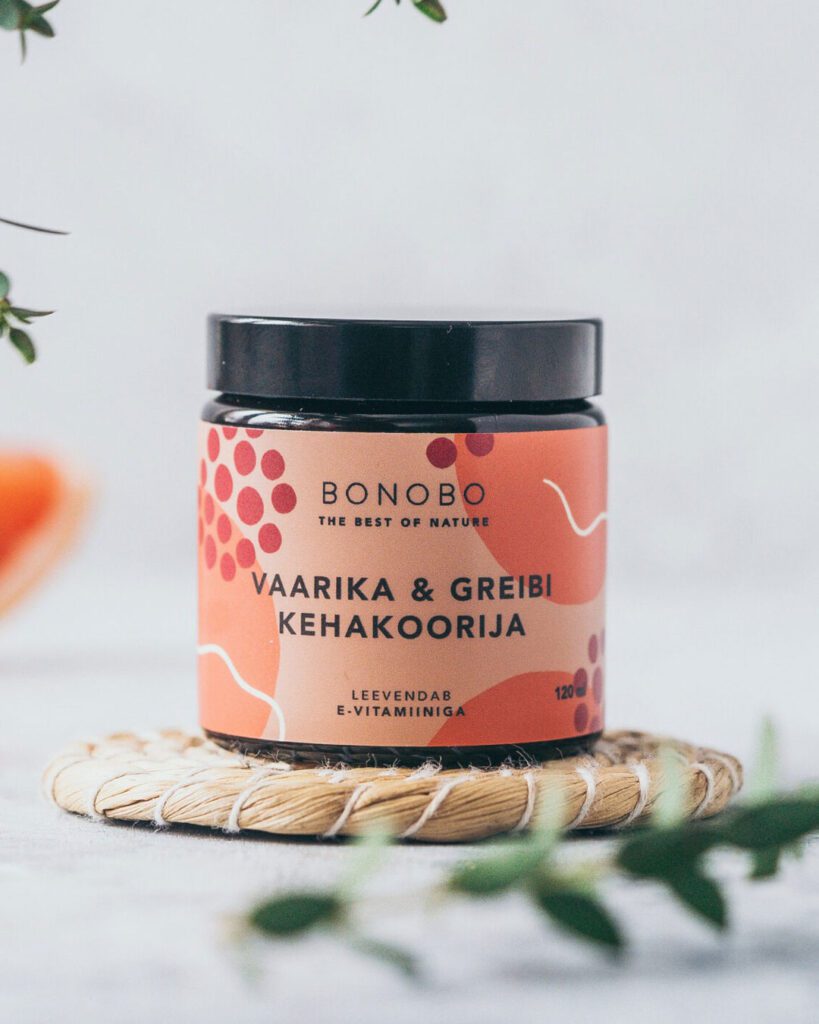 Raspberry & Grapefruit Body Scrub 120 ml