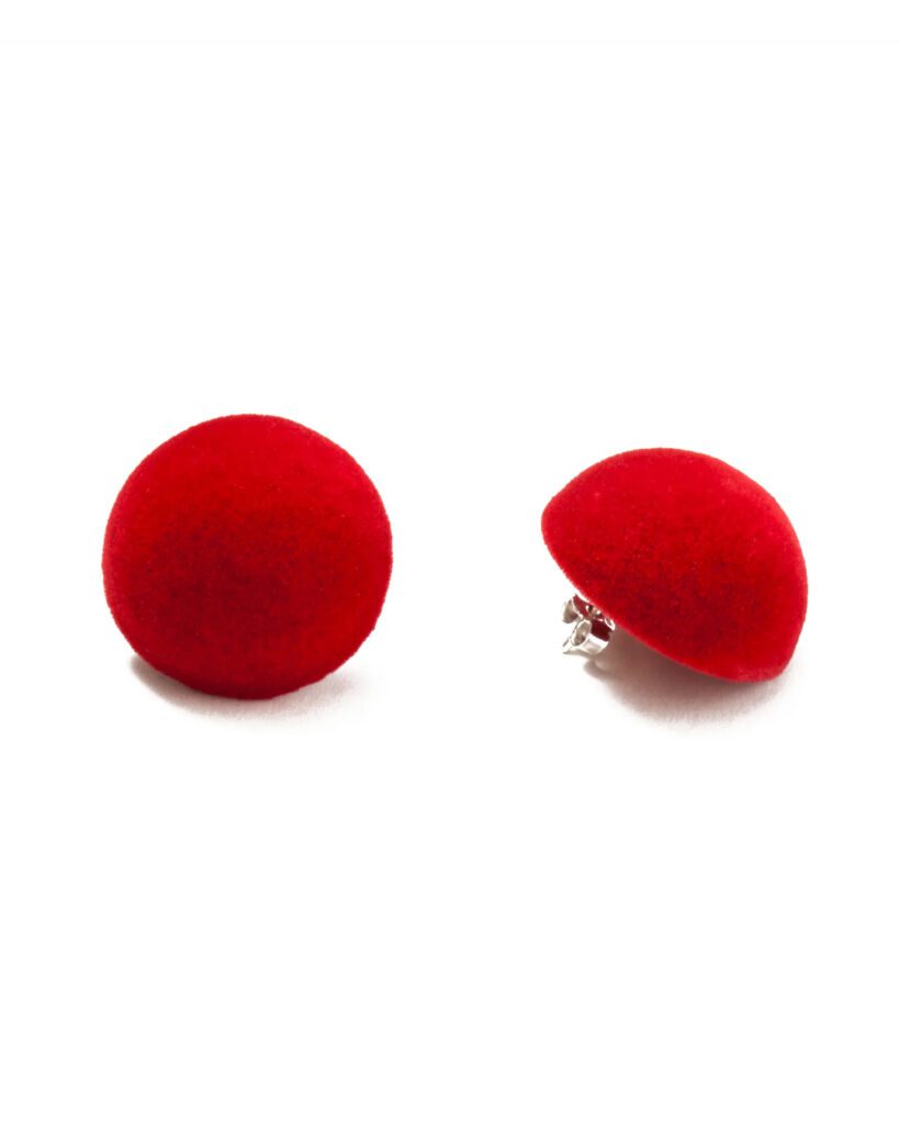 Kõrvarõngad Plüsch Red Lipstick