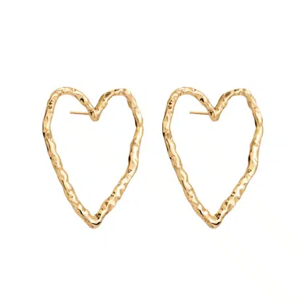 Onehe Eros golden stud earrings 3