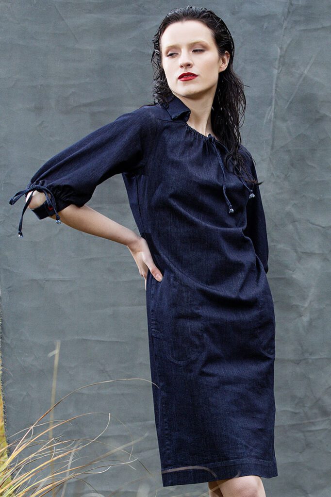 Denim dress