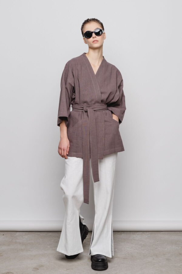 Ellen Richard lühike linane kimono 2
