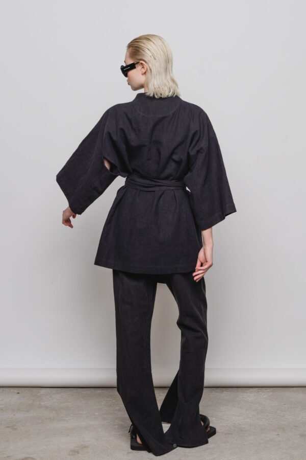 Ellen Richard lühike linane kimono 5