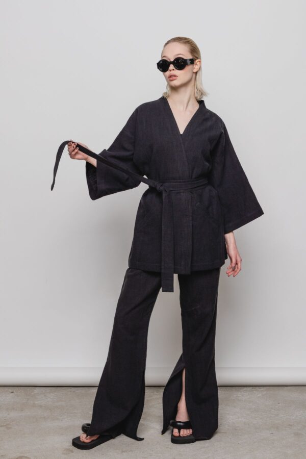 Ellen Richard lühike linane kimono 6