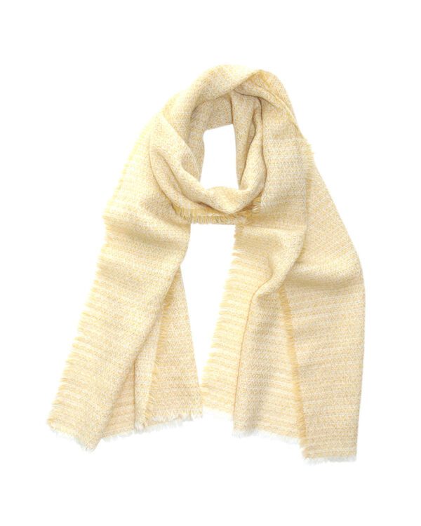 Floral-mohair-blend-wool-scarf-yellow-kel113