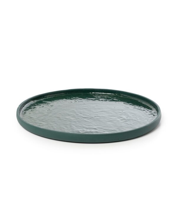 Nüüd Ceramics portselantaldrik roheline