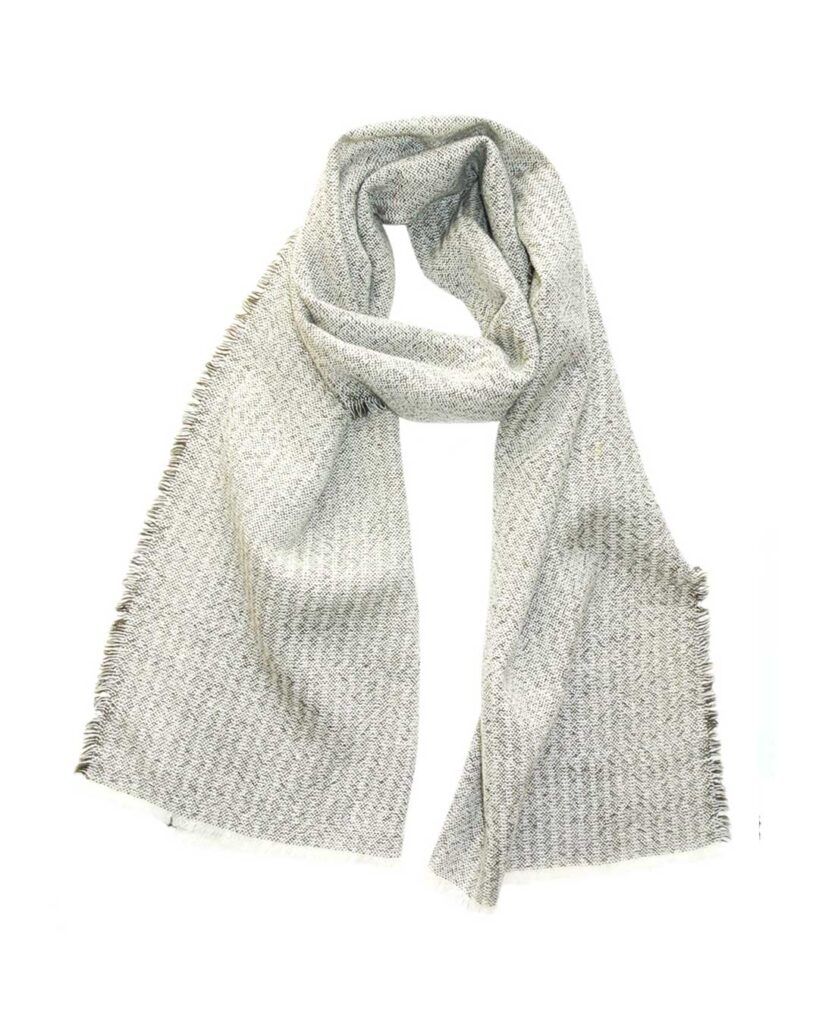 Scarf STRIPY grey