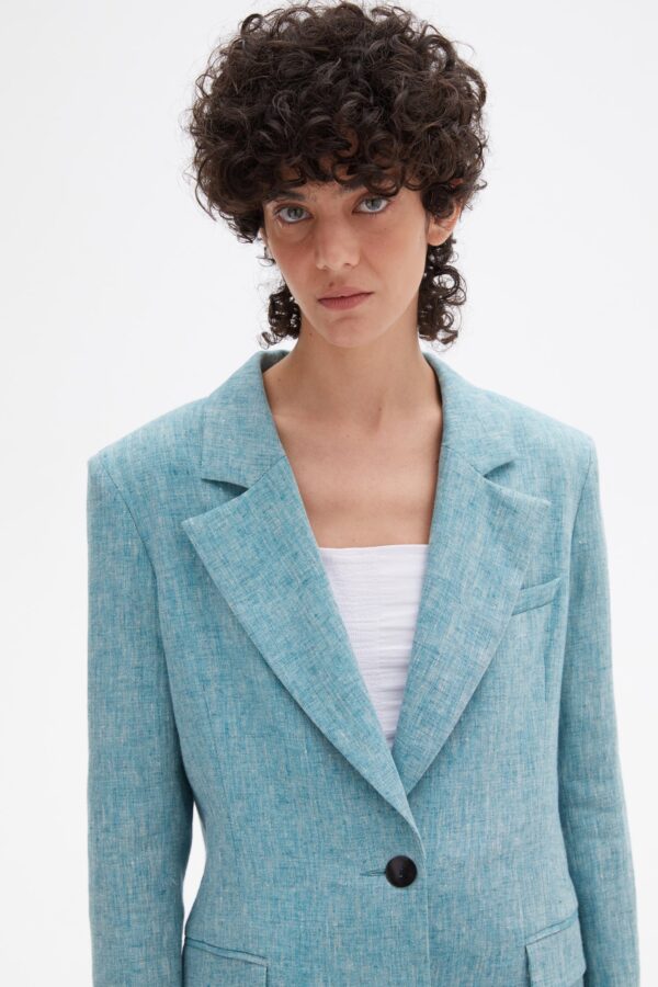 Ennos Brandi blazer green coral 4