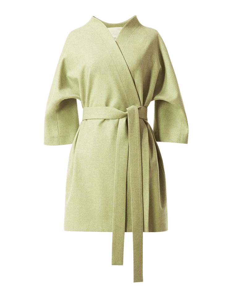 Lühike kimono Arya “Celadon”