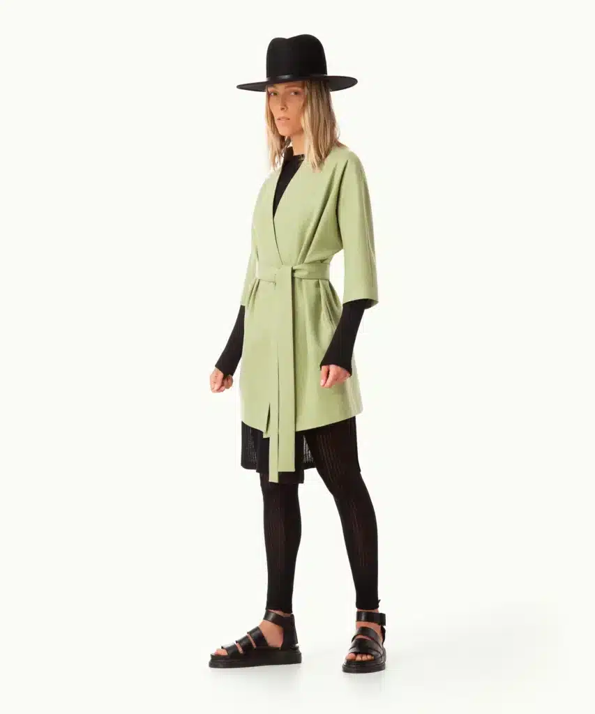 Lühike kimono Arya “Celadon”