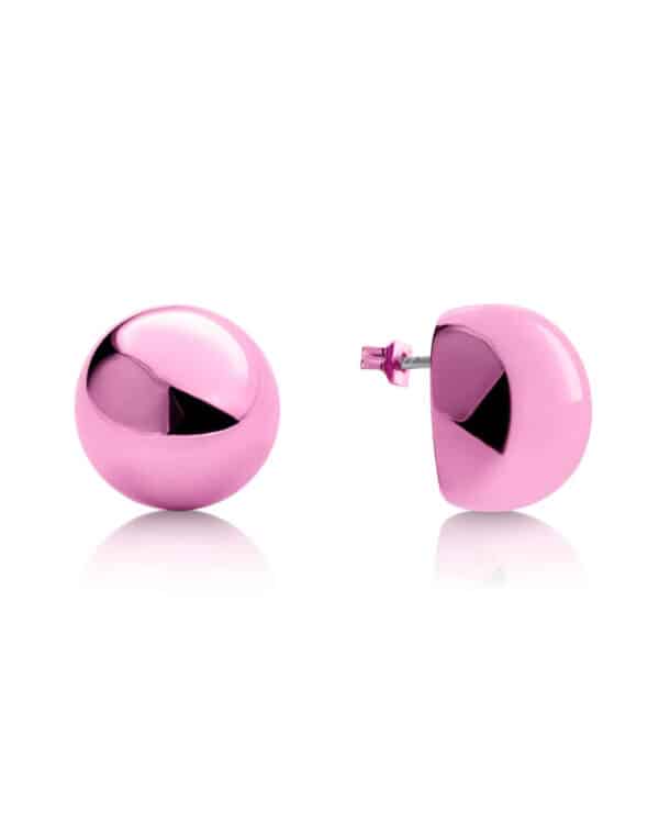 Chroma Plüsch Earrings Pink