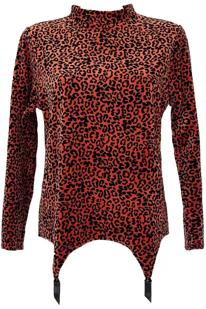 Leopardimustriga džemper – terra