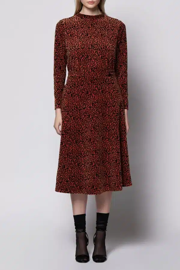 Iris Leopard Print Skirt – Terra