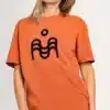 Marat Flock logoga t-särk Oranz 6