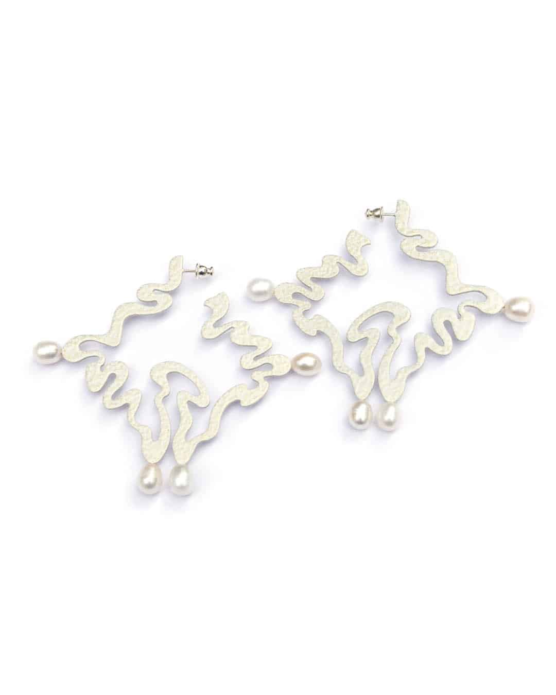 NRTN kõrvarõngad Kuiper White Gold
