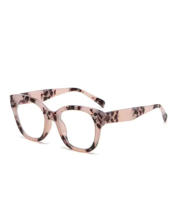 Ekraanivalguse prillid Crystal roosakas/pruun UV-400