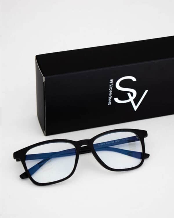 Sininevalgus ekraanivalguse prillid Newcastle matt must UV-4003
