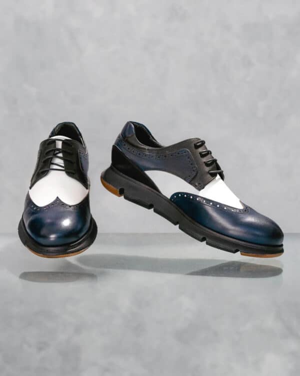 Shoes Valter Blue-Black-White
