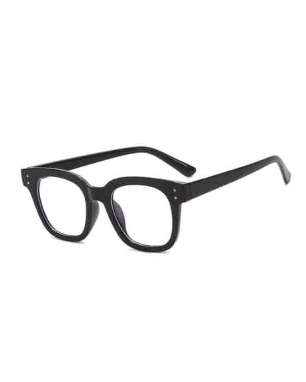 Sininevalgus ekraanivalguse prillid Madrid läikiv must UV-400