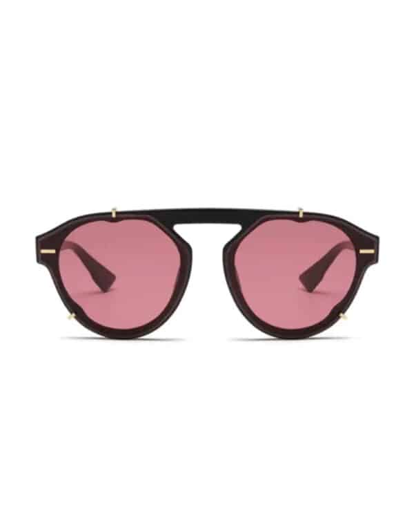 Sunglasses Korfu pink leopard polarized UV-400
