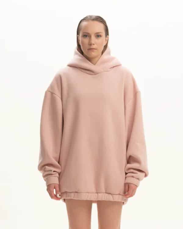 Hoodie Puffy Pink