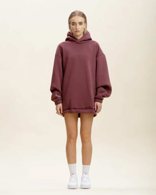 Hoodie Bordeaux